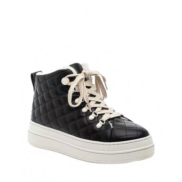 NEW J/SLIDES women\'s nico sneaker in black